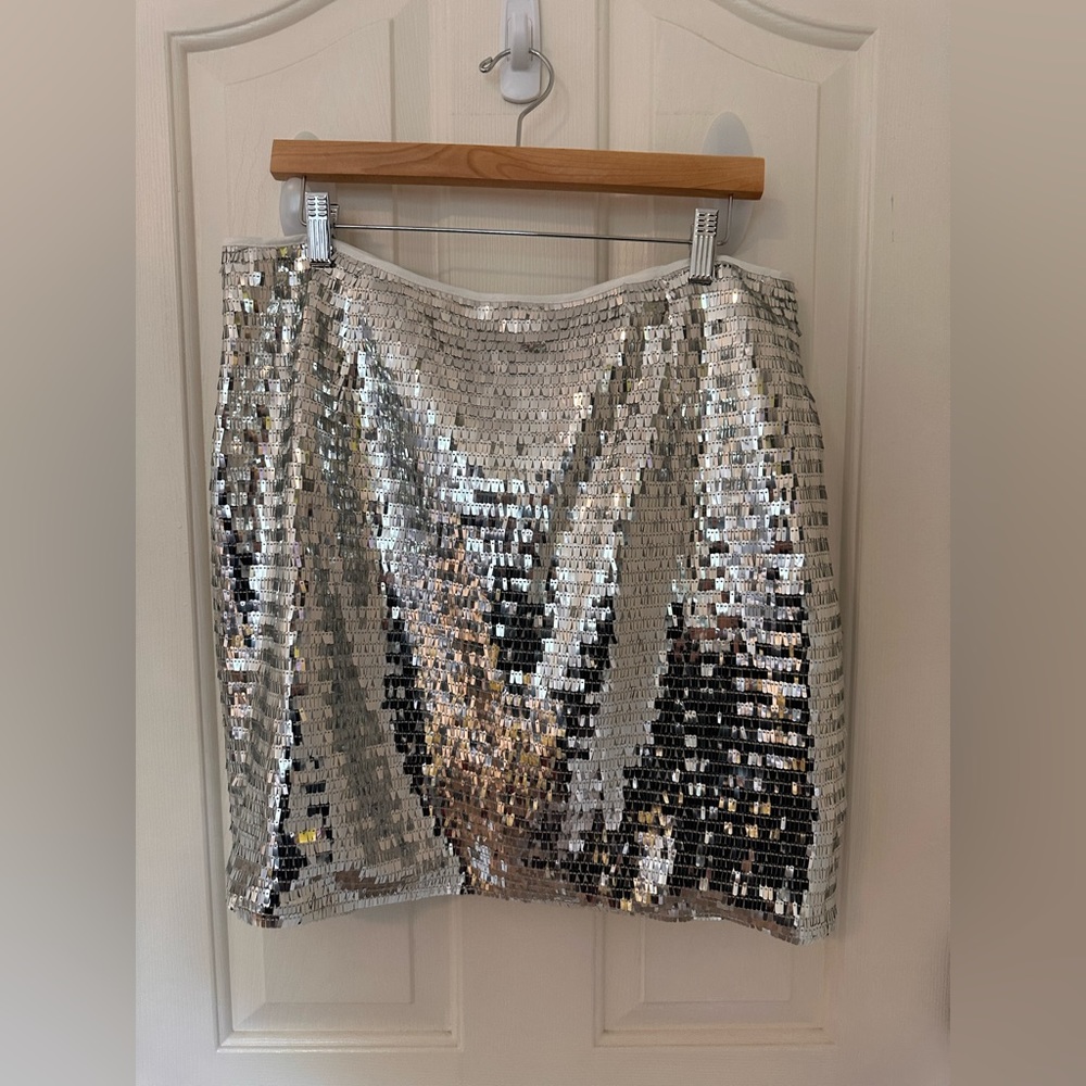 NWT NASTY GAL SEQUIN MINI SKIRT